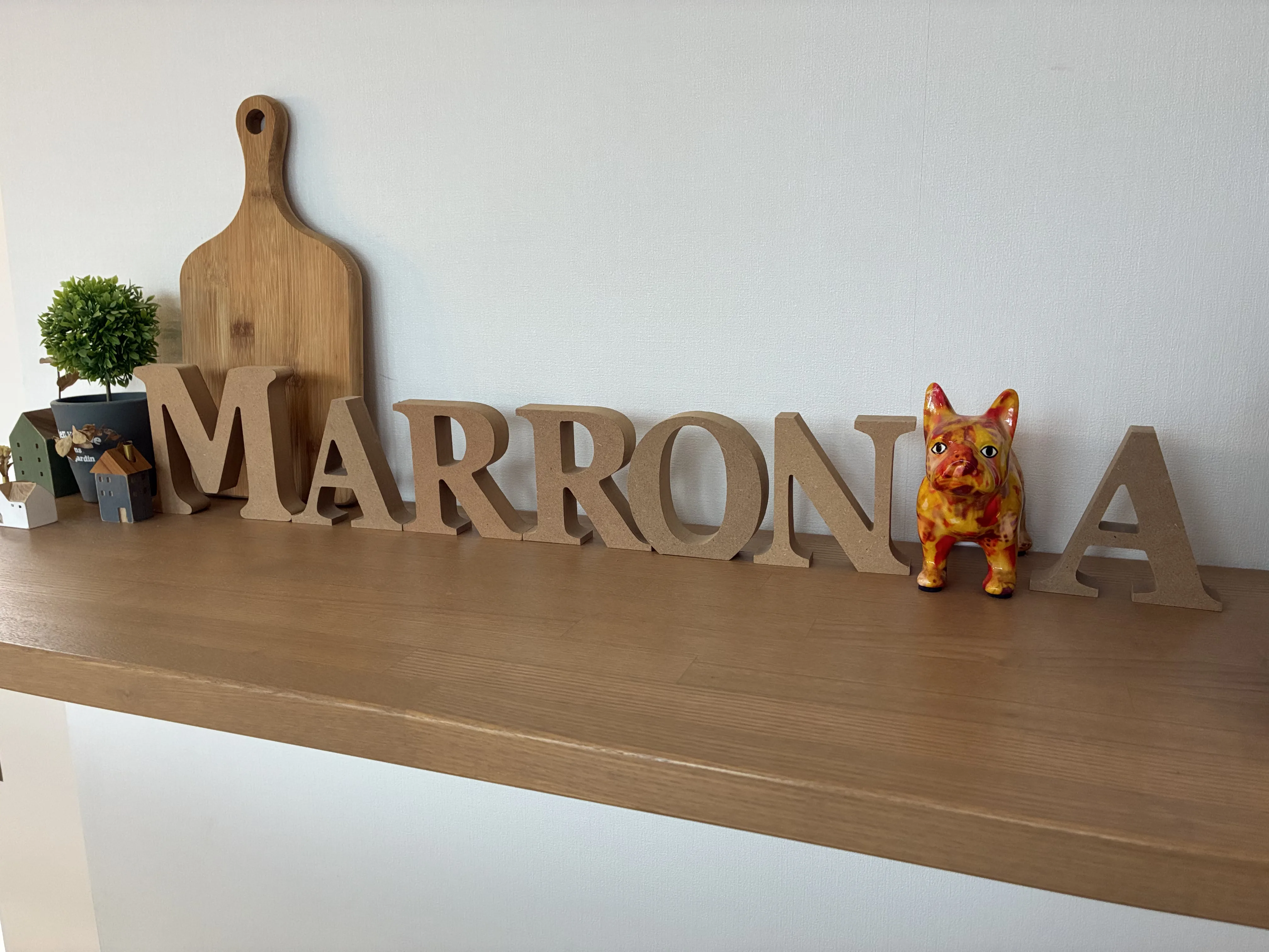 Boulangerie Marron'A 店内の朝の風景