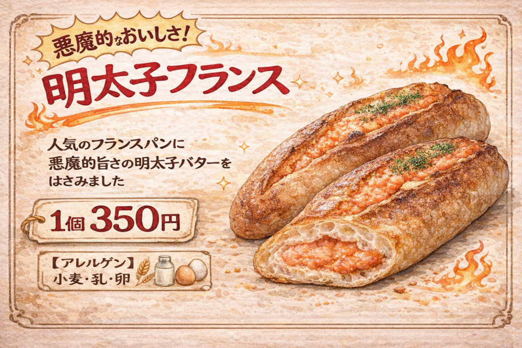 明太子フランス