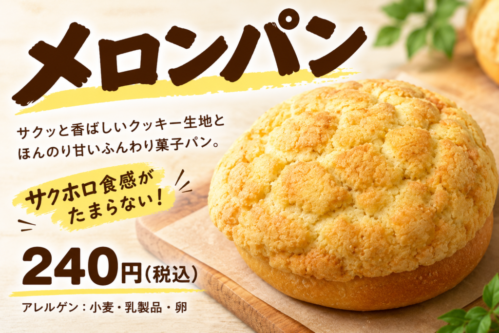 メロンパン