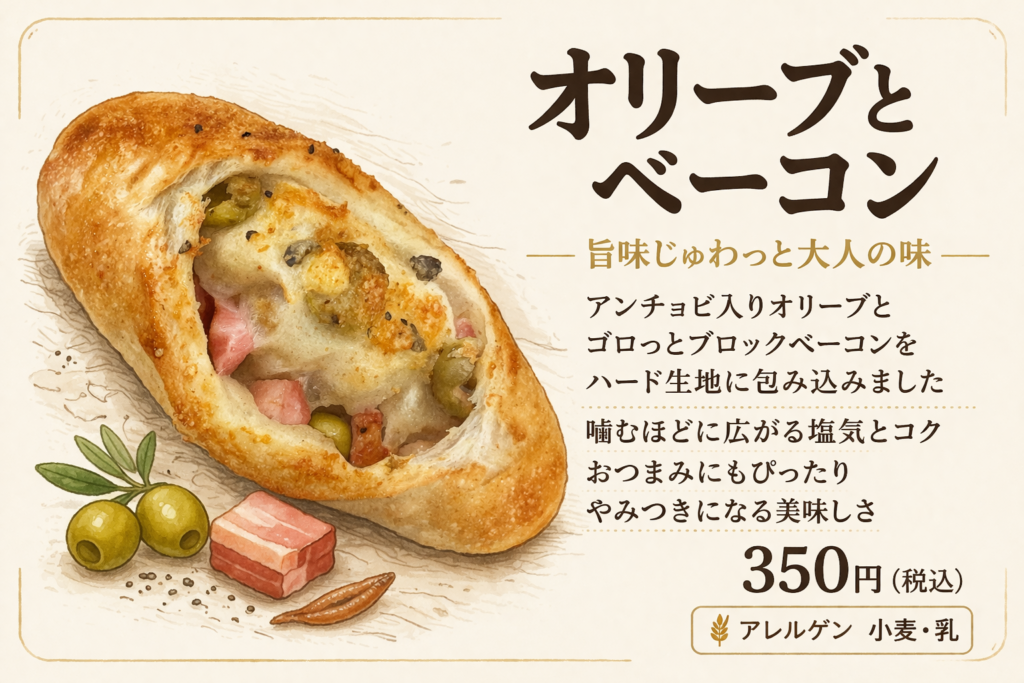 オリーブベーコン